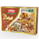 TURKOBABA Professional Bulk Almond Turkish Delight - 225g