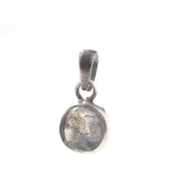 925 Sterling Silver Medallion Pendant - Queen Elizabeth Motif