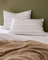 100% Cotton Yarn-Dyed Double Duvet Cover Set - Soft & Breathable