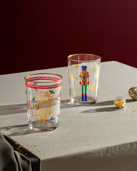 Glass 4-Piece Tumbler Set - Everyday Elegance