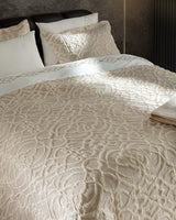Cotton & Polyester 8-Piece Bridal Bedding Set - Elegant Provins Design