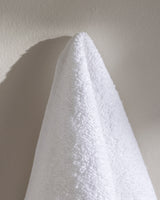 100% Cotton 2-Piece Hand Towel Set - Elegant Crochet Detail