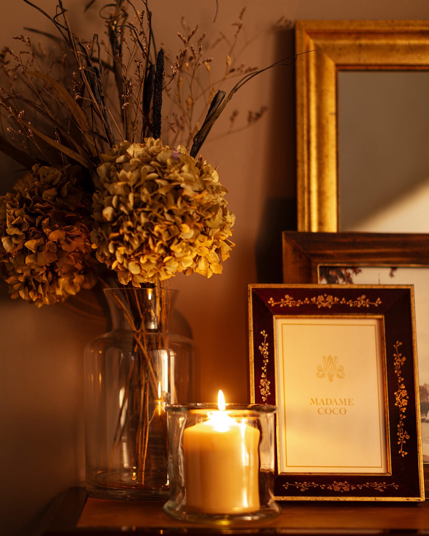 Elegant Esmeraude Decorative Photo Frame - Tabletop Home Decor