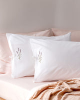 100% Cotton Purple Pillowcase - Soft & Breathable Bedding Cover