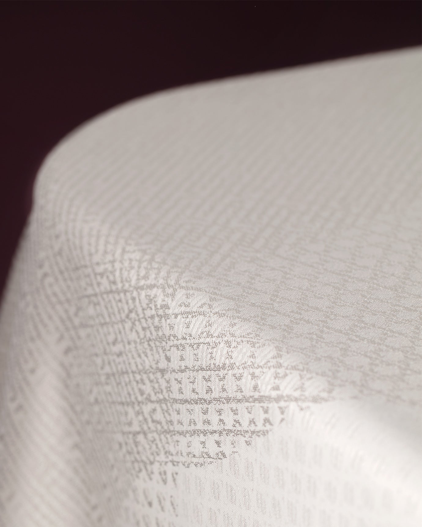 Durable Polyester Tablecloth - Sophisticated Bourdon Weave