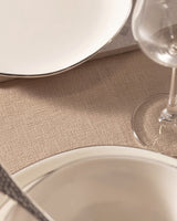 New Bone China Dinnerware Set - Alette Silver Accents