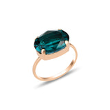 Exquisite Fides Cocktail Ring - Dazzling & Elegant Statement Piece