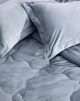 Kaira Indigo Double Bedding Set