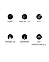 Polycarbonate Medium-Sized Suitcase - Durable Travel Companion