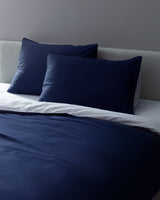 100% Cotton Sateen Double Duvet Cover Set - Printed Design