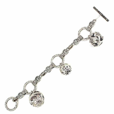Premium Sterling Silver Constantine Charm Necklace