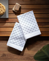 Luxurious 100% Cotton Hand Towel Set - Nautical Collection