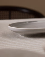 New Bone China Oval Plate - Modern Minimalist