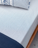 Mathilda Full Size Cotton Ecocell Pique Bedding Set