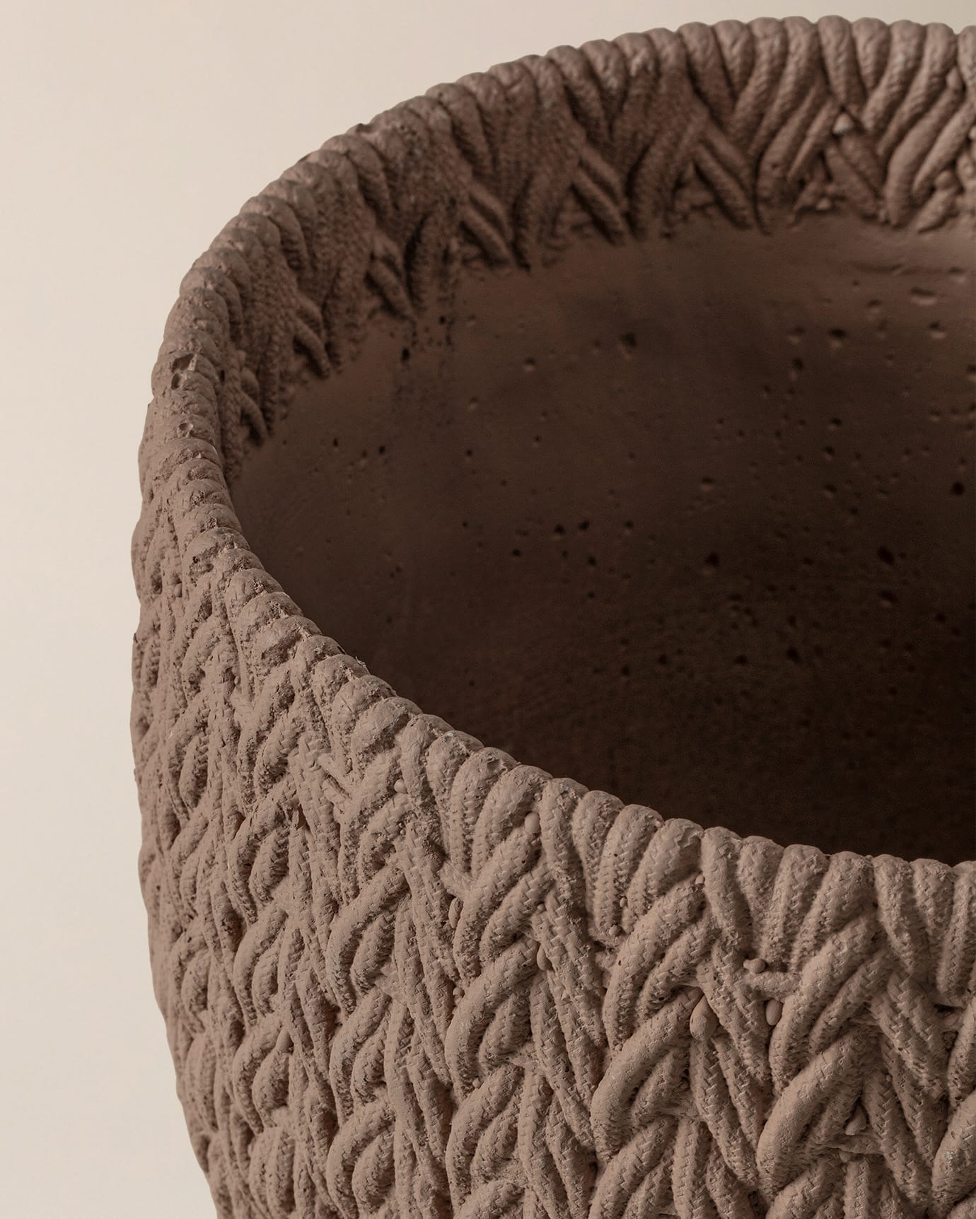 Robust Cement Planter - Modern Indoor & Outdoor Style