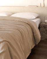 Double 100% Cotton Sateen Duvet Cover - Soft, Smooth Bedding
