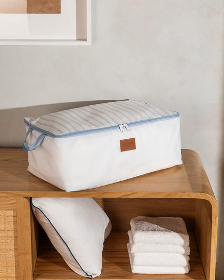 Stylish Cloud Print Fabric Storage Bag - Home Organizer