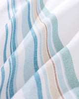 Turquoise Printed 100% Cotton Ranforce Double Bedding Set