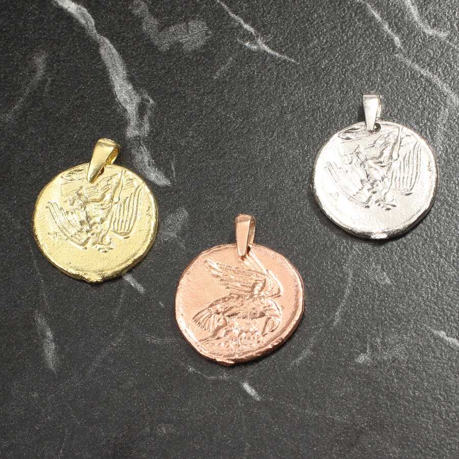 Premium 925 Sterling Silver Eagle Claw Pendant