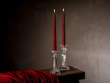 Red Taper Candle Set - 25 cm Height