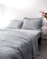Indigo Double Bedspread - Medus Design Full Size Bed Cover