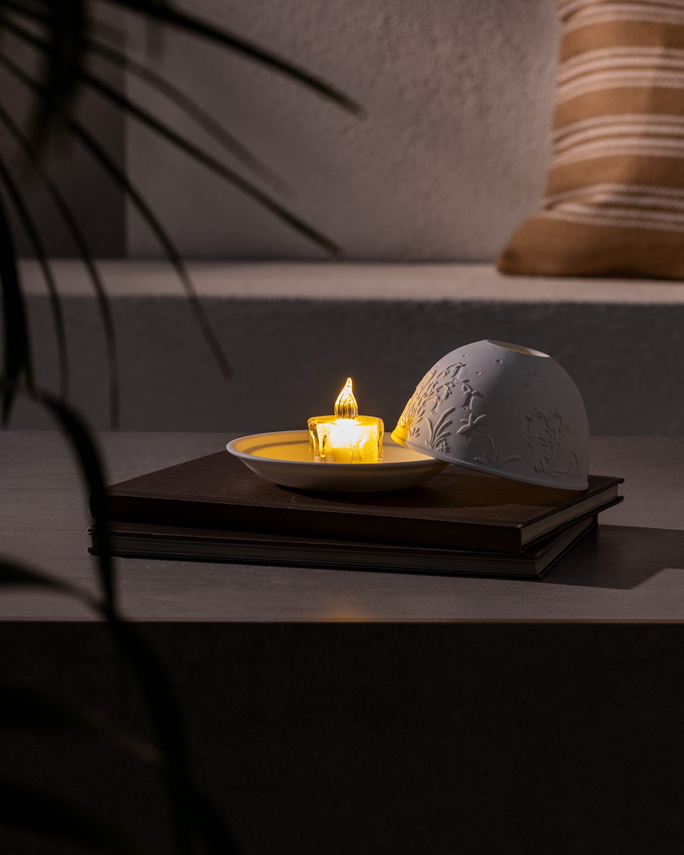 Eleganter LED-Dekokerzenhalter für Wohnkultur