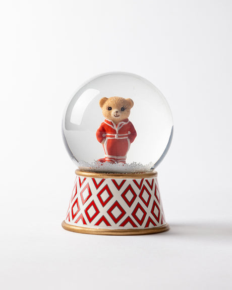 Jolie Bear Snow Globe - Charming Home Decor & Collectible