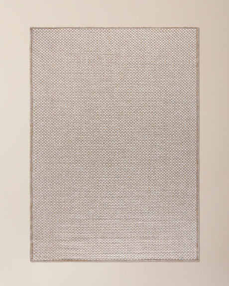 Candide Modern Area Rug - Soft Beige Ecru Floor Carpet