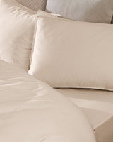 Tencel King Size Duvet Cover Set - Botanical Comfort & Gentle Touch