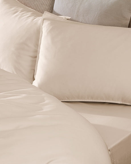 Tencel King Size Duvet Cover Set - Botanical Comfort & Gentle Touch
