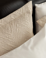 Cotton & Polyester 8-Piece Bridal Bedding Set - Elegant Beige