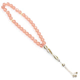 Sterling Silver Zultanite Round Facet Cut Prayer Beads - Handcrafted