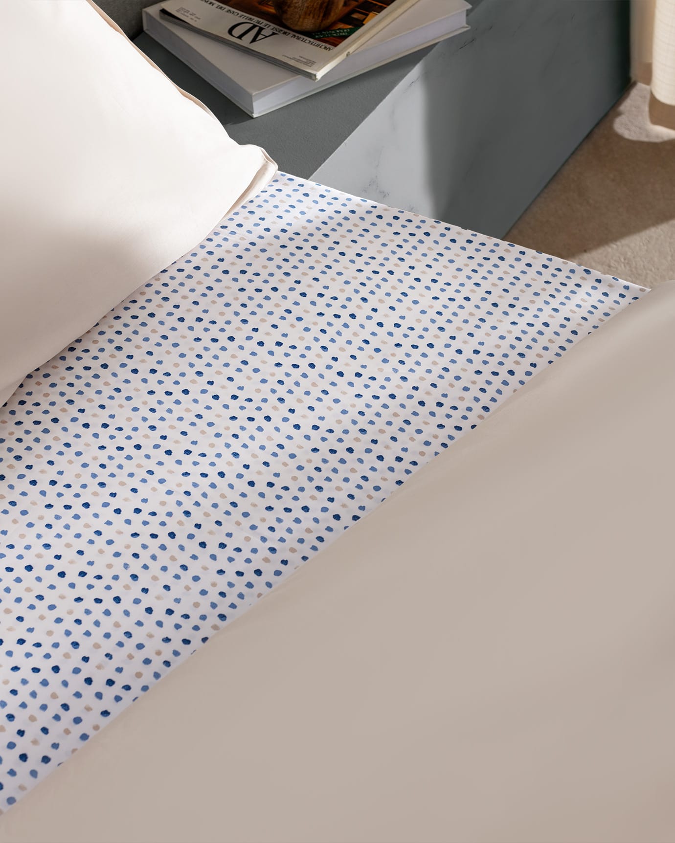 Soft 100% Cotton Sateen Double Bedding Set - Elegant Printed
