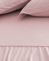 Soft Bamboo Single Bedding Set - Powder Pink