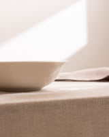 New Bone Porcelain Salad Bowl - Elegant Vole Collection