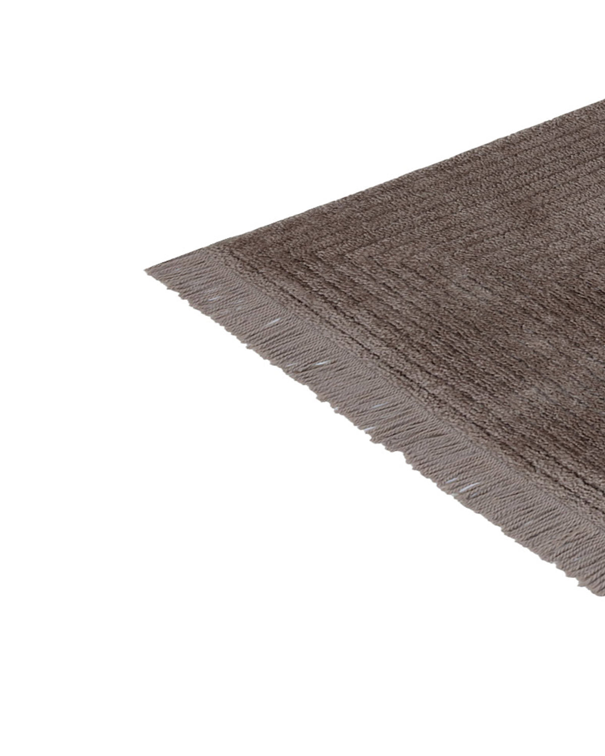 Mink Fringed Area Rug - Soft & Elegant Home Decor