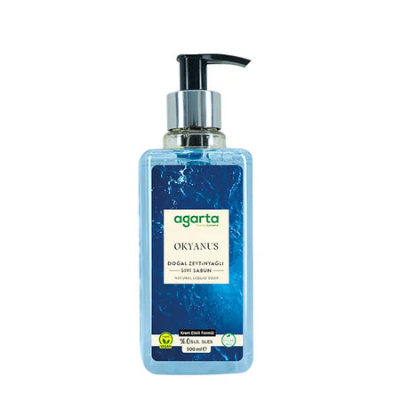 Liquid Hand Wash - Refreshing Ocean Scent & Gentle Hydration Formula