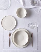 New Bone China 24-Piece Dinner Set - Mirage Collection