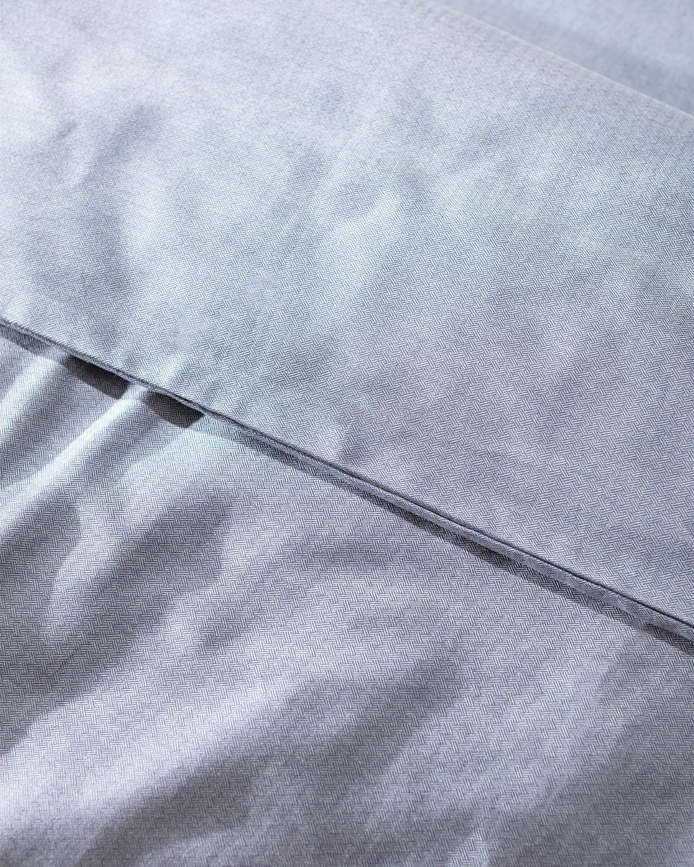 Premium 100% Cotton Double Duvet Cover Set - Yarn-Dyed Design