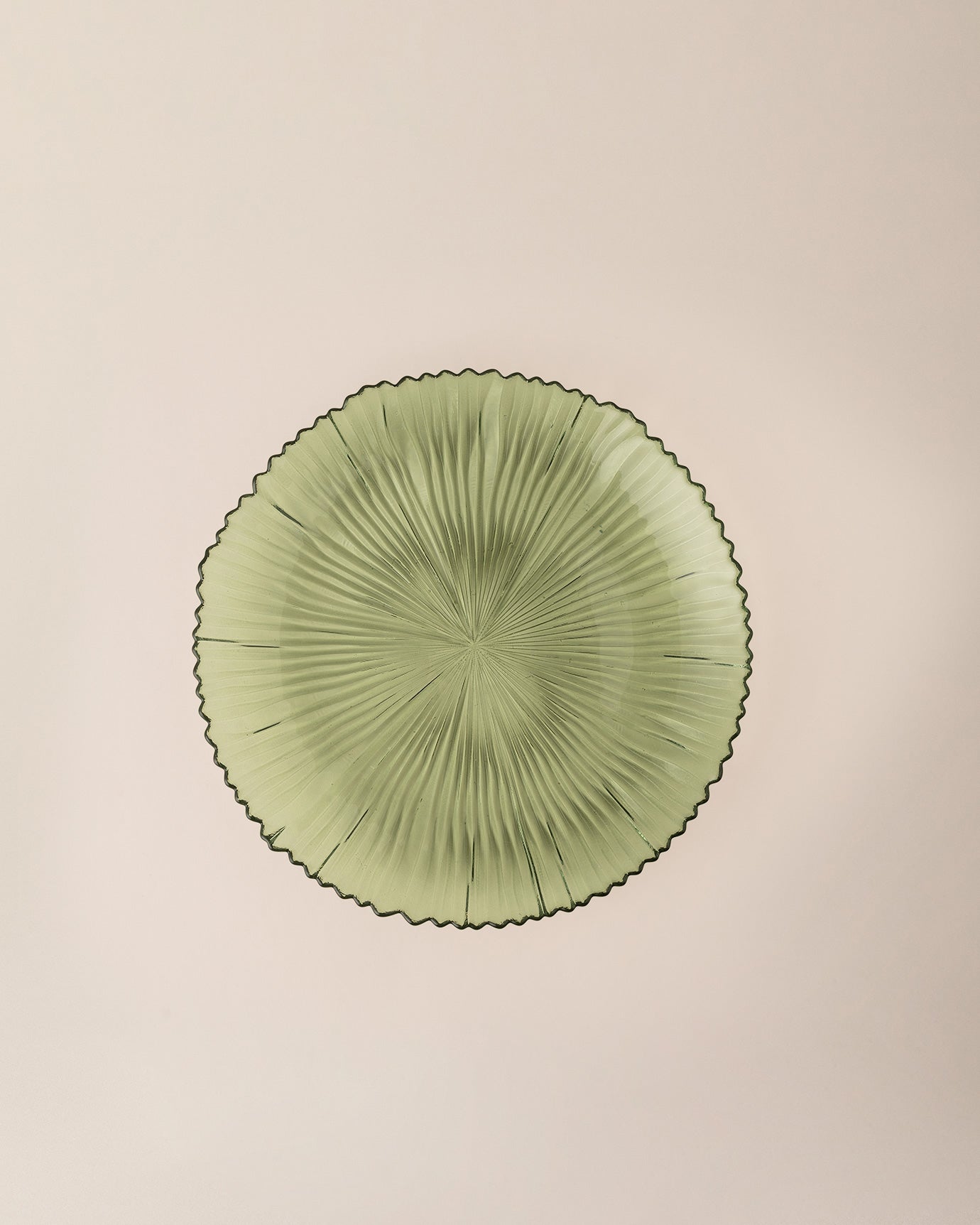 Assiette en Verre Colorée - Collection Soleil