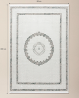 Luxurious Polyester Area Rug - Soft Pile & Modern Aesthetic