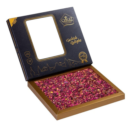 Luxury Vegan Rose Petal Pistachio Turkish Delight