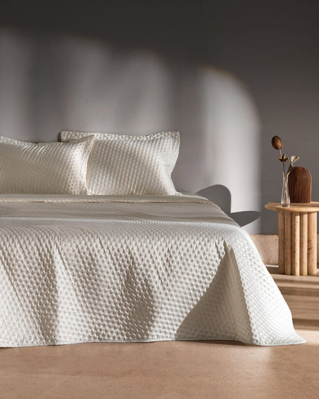 Twin Size Satin Bedspread Coverlet - Elegant Soft Bedding