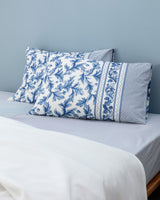 Cotton Lyocell Single Flat Quilt Set - Pure White Comfort