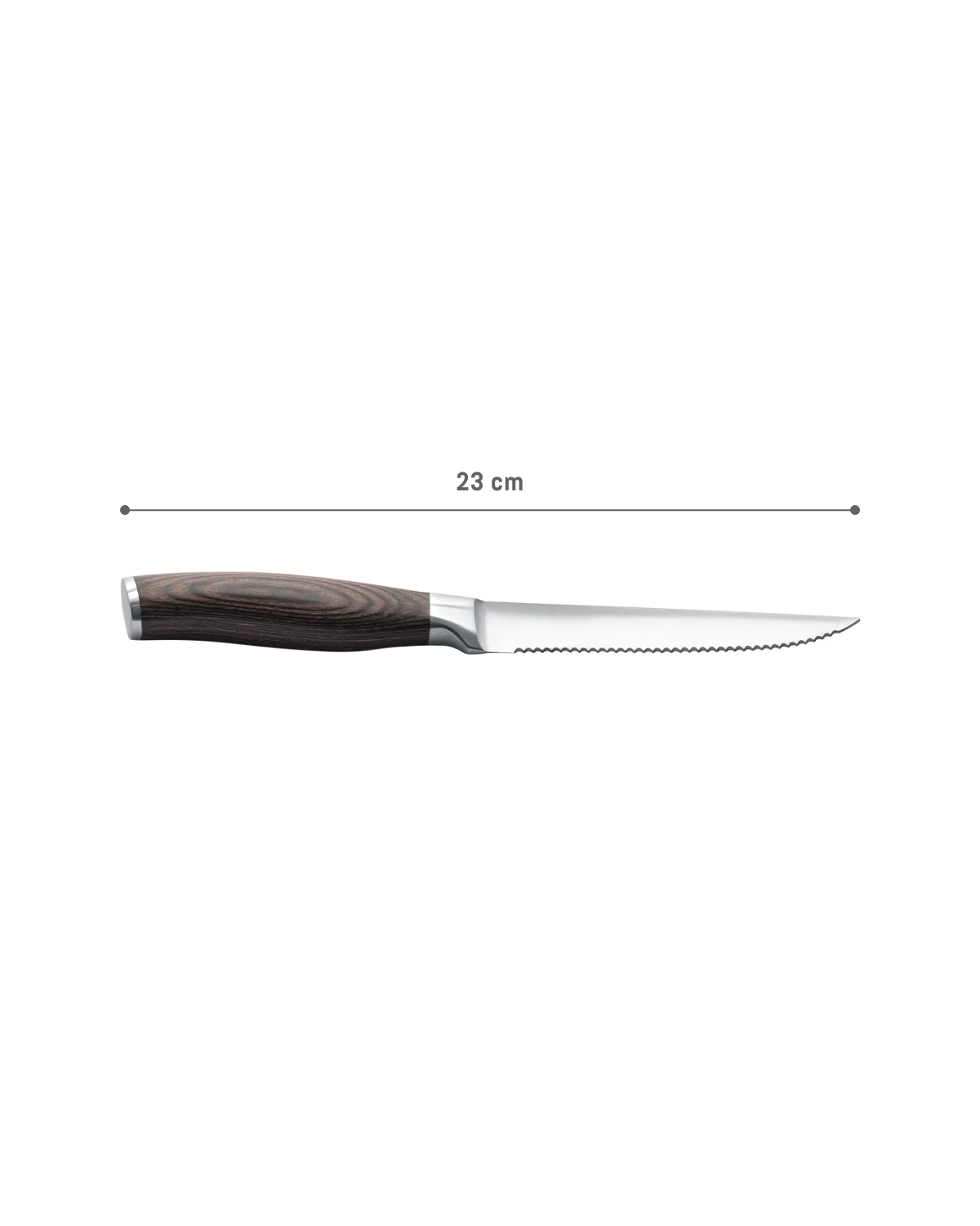Brown Handle Meat Carving Knife