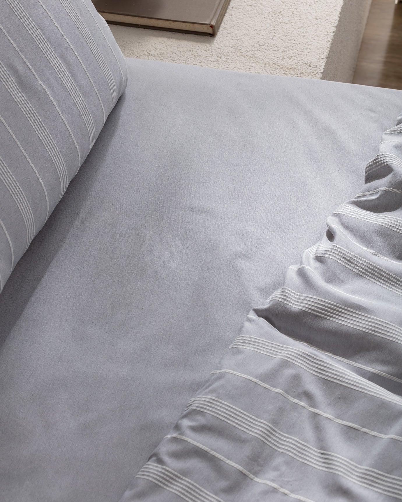Amelia Double Cotton Dobby Weave Duvet Cover Set
