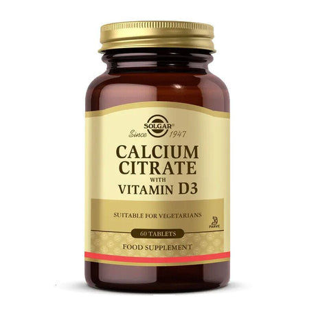 Calcium Citrate & Vitamin D3 - Advanced Bone and Mineral Support Tablets - TryAladdin