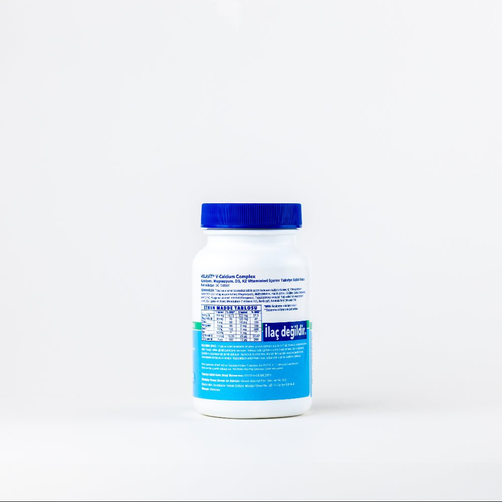 Calcium Complex with D3 & K2 Vitamins - Bone & Mineral Support Capsules - TryAladdin