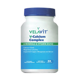 Calcium Complex with D3 & K2 Vitamins - Bone & Mineral Support Capsules - TryAladdin