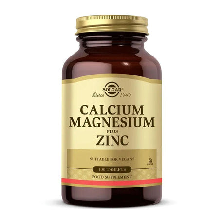 Calcium Magnesium Zinc Complex - Essential Mineral Support Tablets - TryAladdin